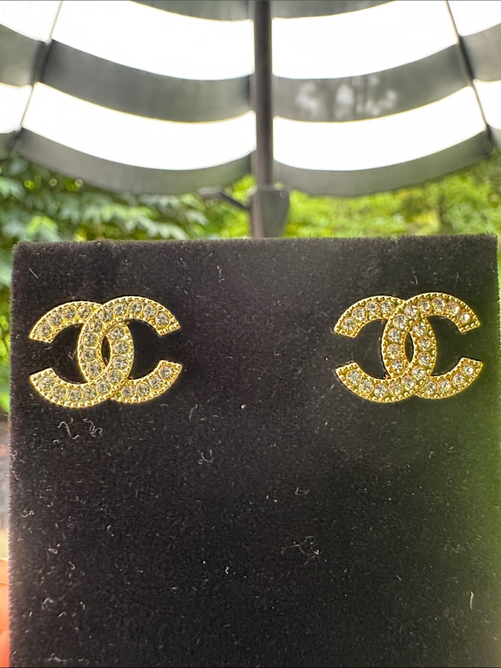 Earrings CC Logo Stud Earrings